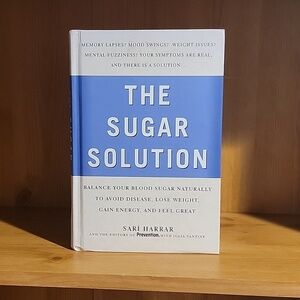 (J23) The Sugar Solution, Hard Cover Book